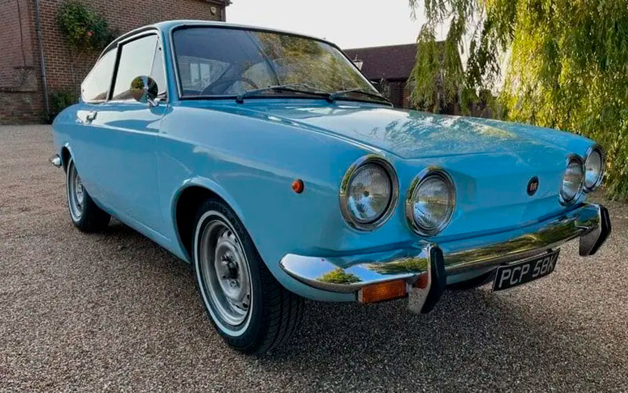 De Fiat 850 Sport Coupé van Rory Donnelly