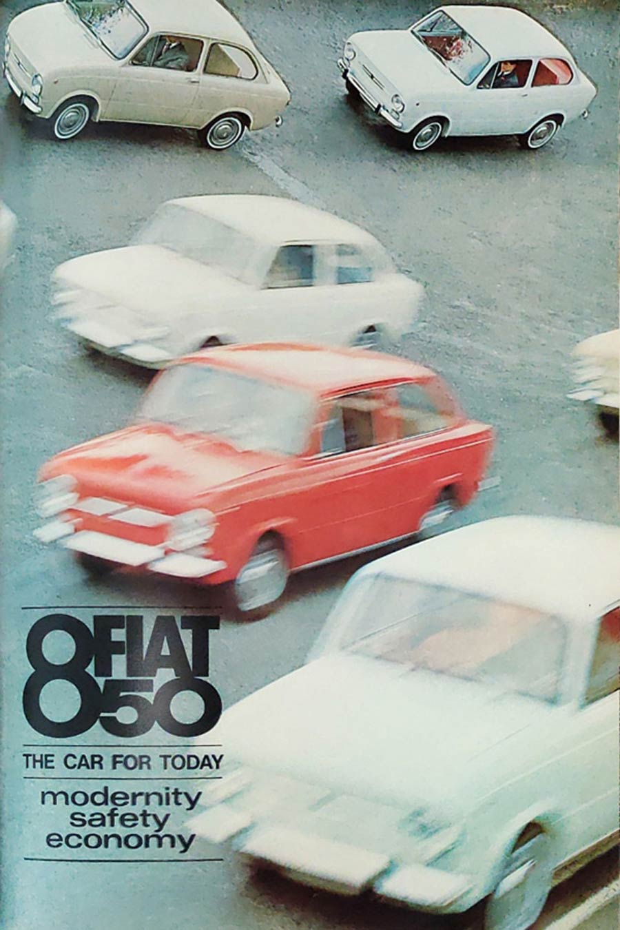 850 auto universum advertentie