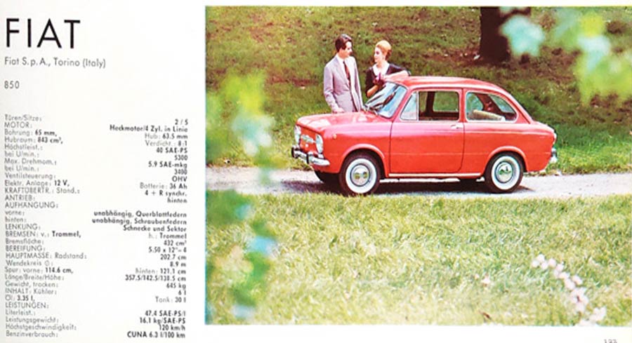 850 auto universum specs