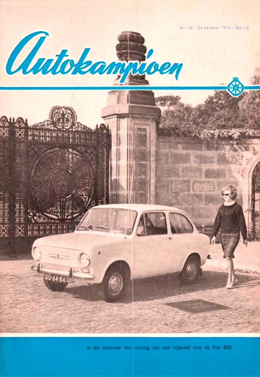 850 autokampioen 1964 10 24