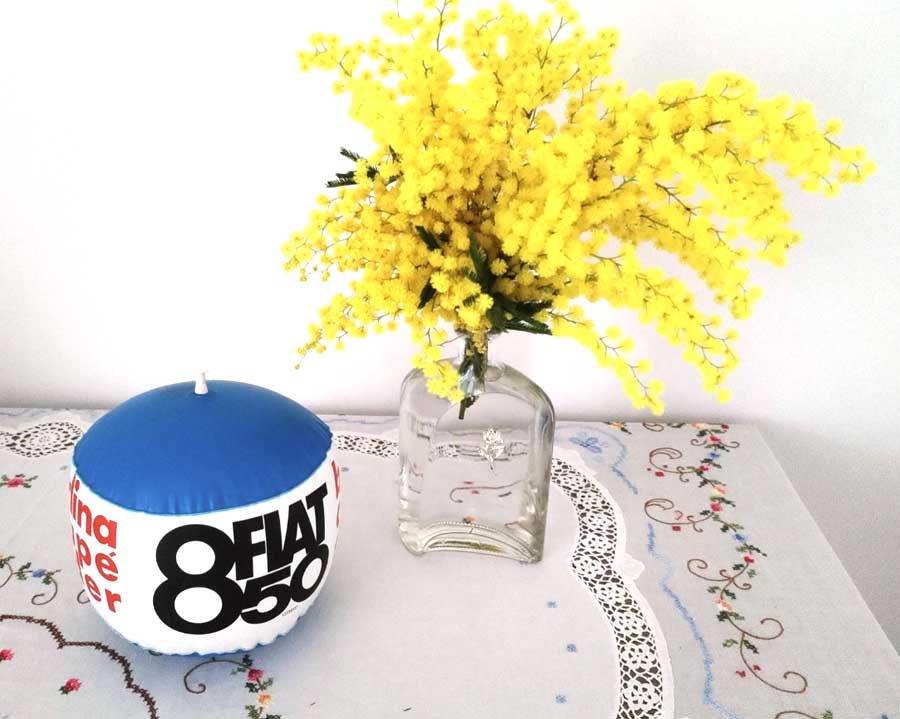 Opblaasspeeltje Fiat 850