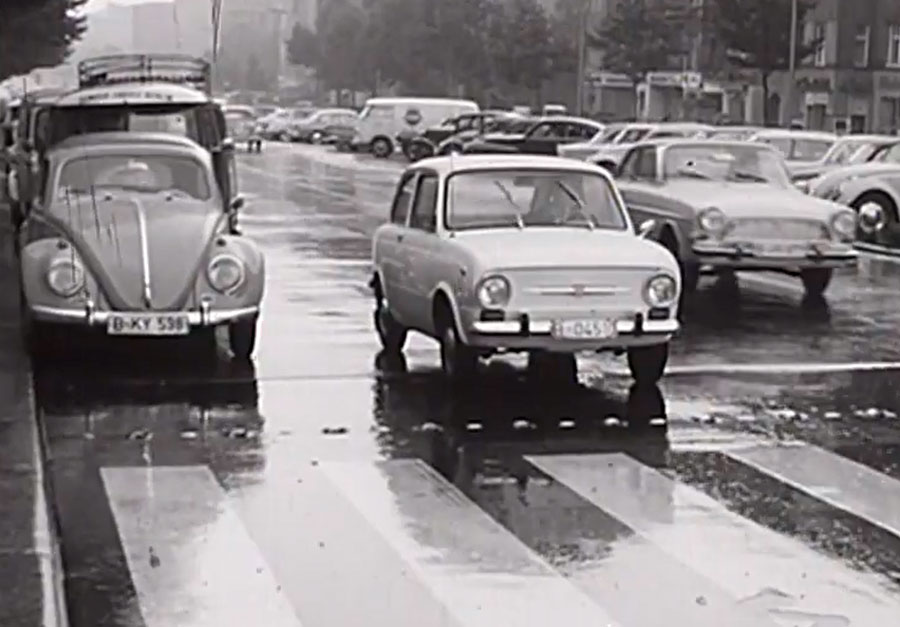 Presentatie Fiat 850 Berliner Abendschau