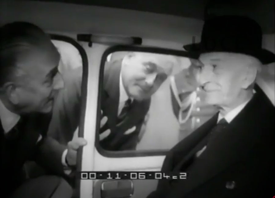 Presentatie Fiat 850 president Italië mei 1964