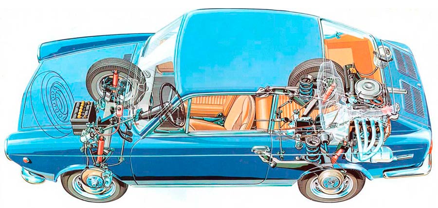 850 coupe transparant