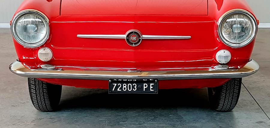 Fiat 850 coupe 1 front