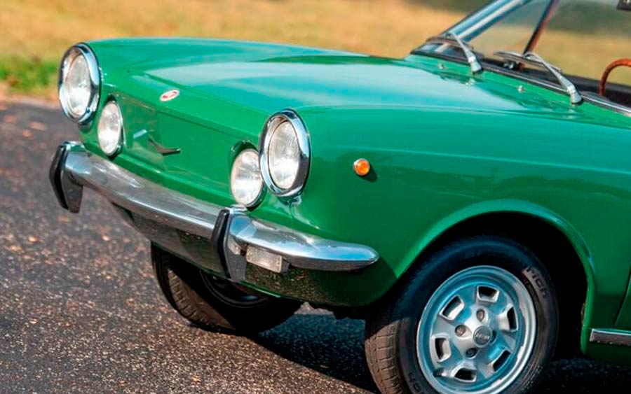 Fiat 850 Sport coupe 2 front