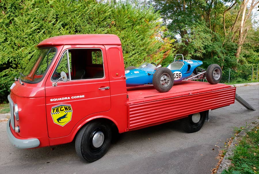 Fiat 241 met Tecno Formula 250