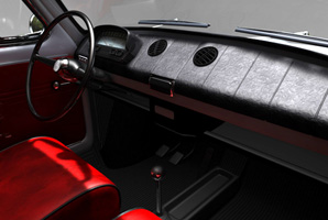 Fiat 850 in 3D