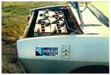 Elektrisch aangedreven Fiat 850 Spider