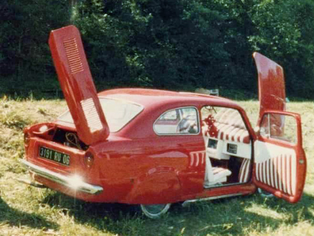 Fiat 850 "Custom" uit Frankrijk