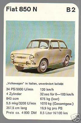850 Volkswagen in Italie