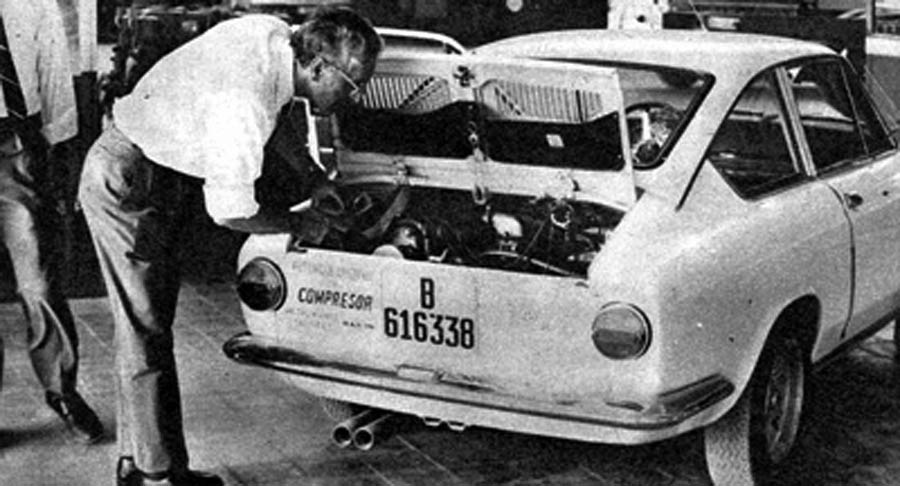 Seat 850 coupe met compressor