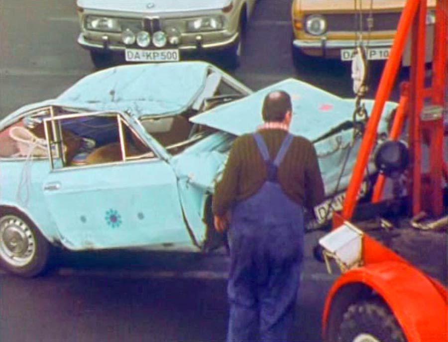 Het verhaal van een gecrashte Fiat 850 Coupe