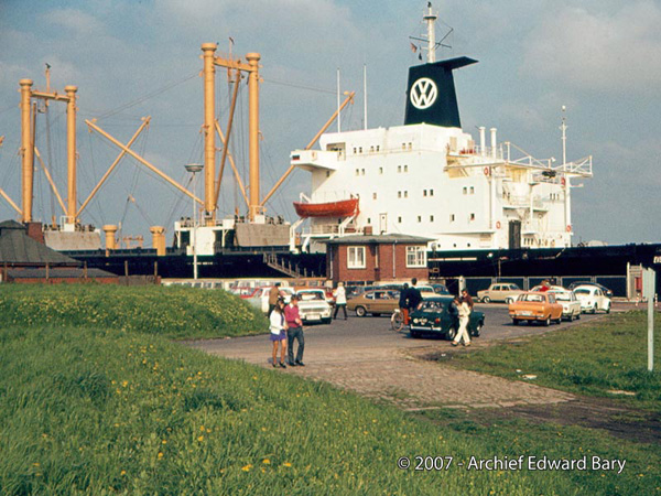 EdwardBary Over de grens met een Fiat 850