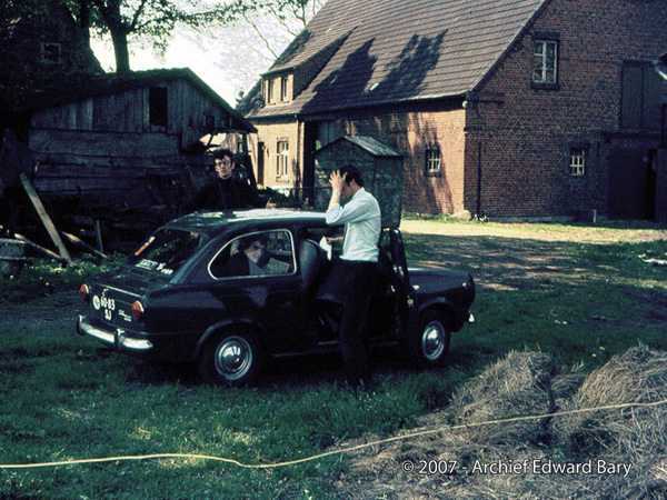 EdwardBary Over de grens met een Fiat 850