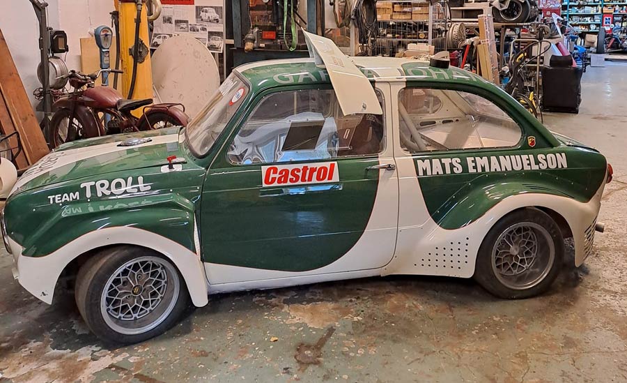 Fiat 850 met 1600cc motor