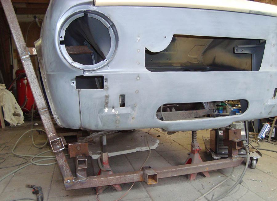 Fred OT1600 Monster in aanbouw