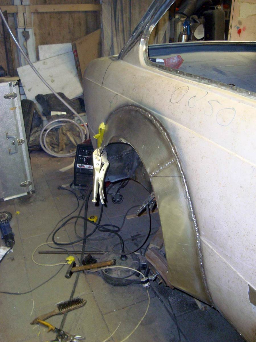 Fred OT1600 Monster in aanbouw