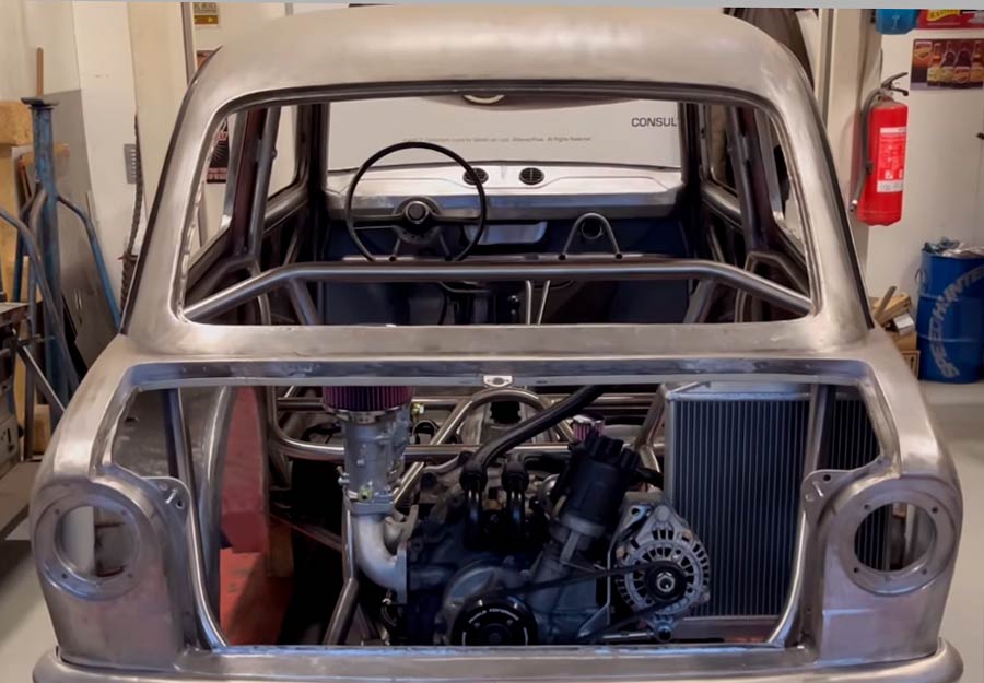 Starlites Fiat 850 wankelmotor