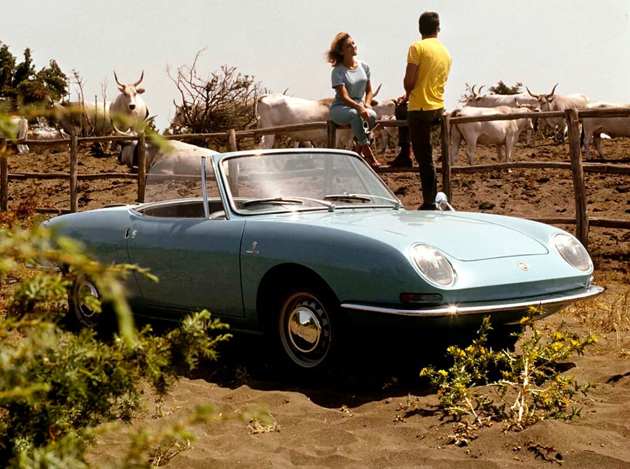 Fiat 850 Spider 1e serie