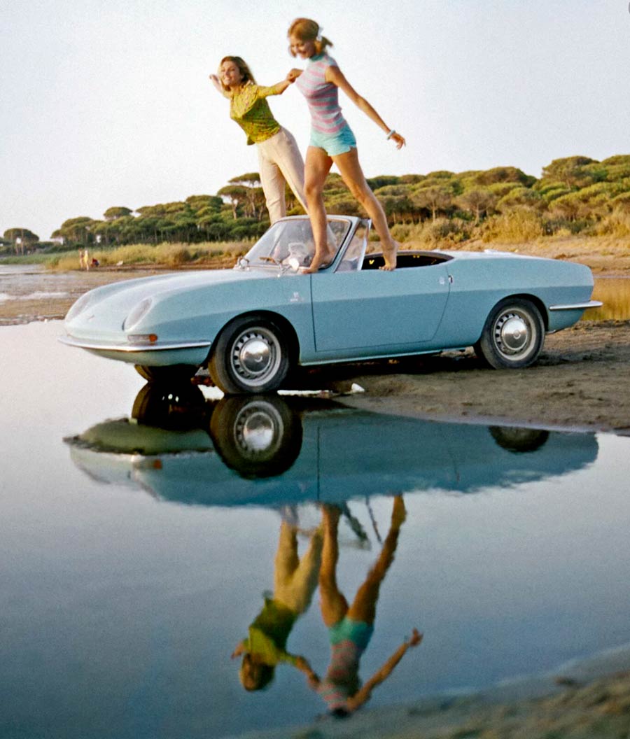 Fiat 850 Spider 1e serie