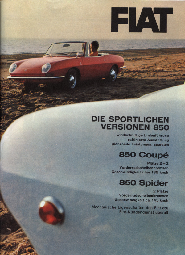 850 spider automobil revue 66