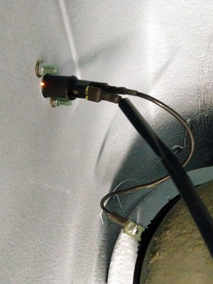 Aansluiting richtingaanwijzer Fiat 850