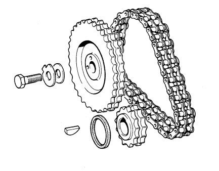850 distributietandwiel