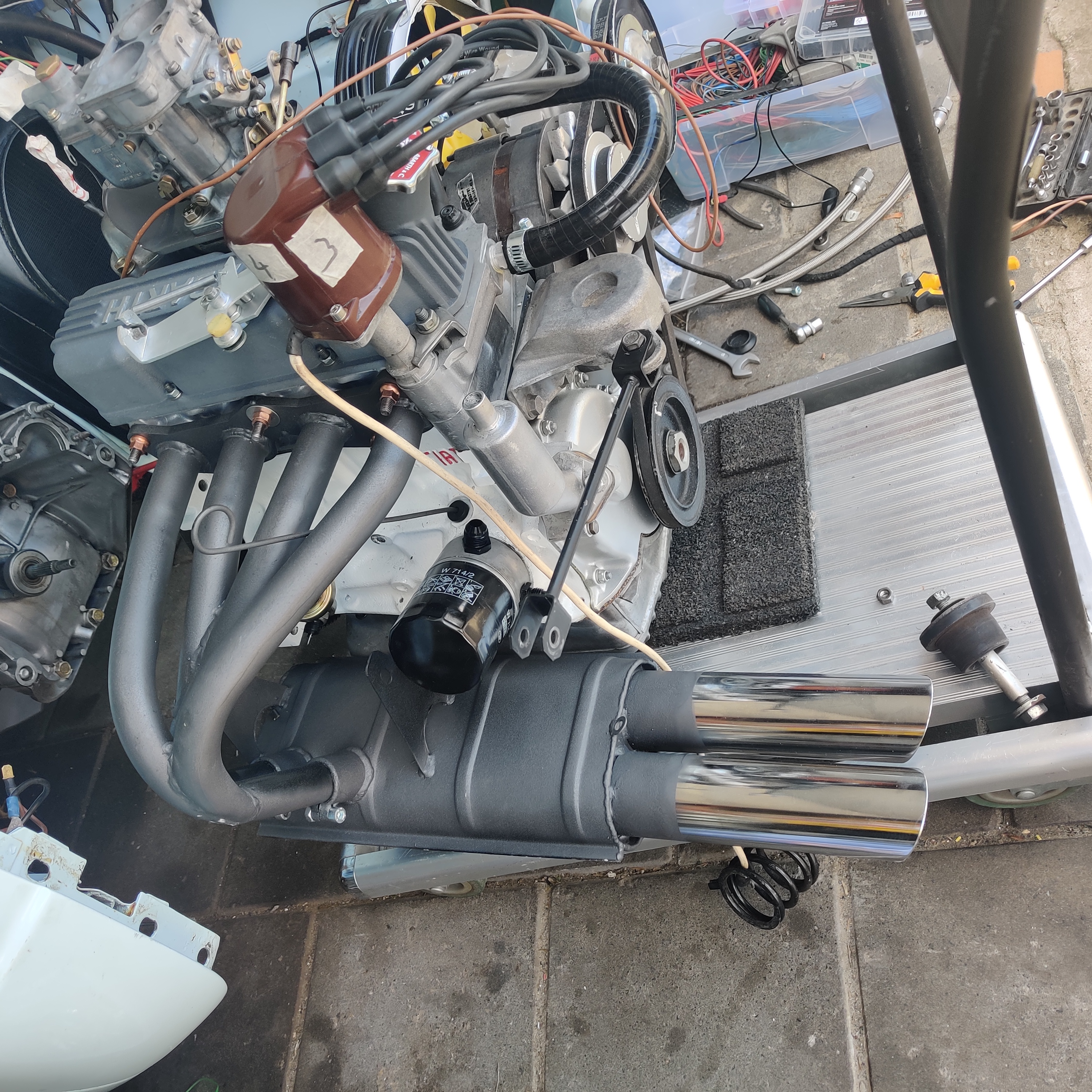 De definitieve motor van de 850