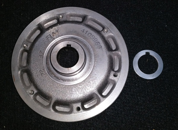 850 poelie beschadigd