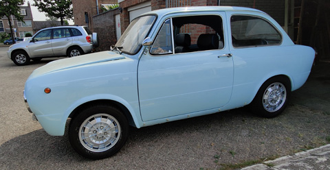 Mijn Fiat 850 nu