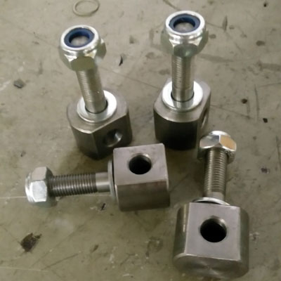 Fiat 850 verlagingsadapter