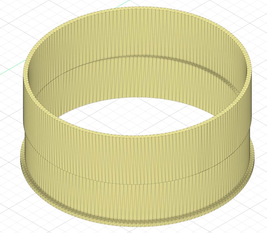 Het ontwerp voor de behuizing van de km-teller voor het OT 1000 dashboard