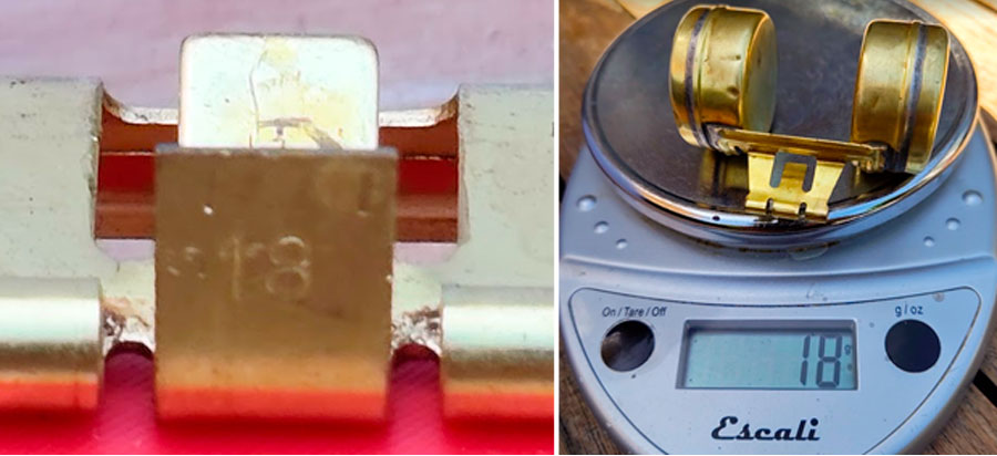 Bepaling gewicht vlotter Weber DCD