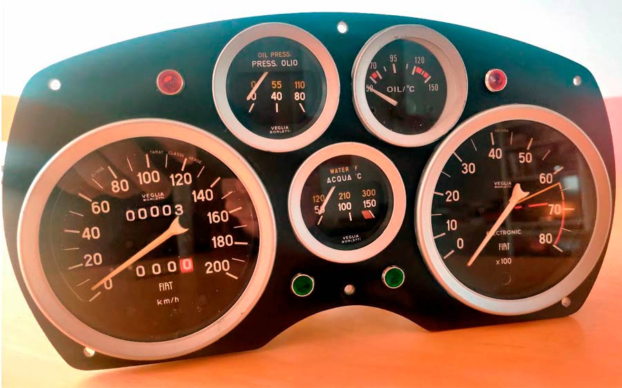 Fiat 850 OT dashboard voorkant