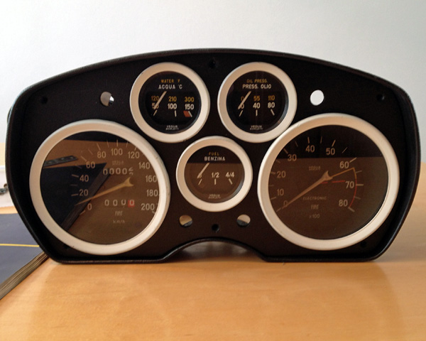 dashboard Fiat 850