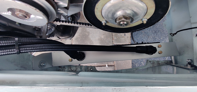 Nieuwe oliekoeler voor de Fiat 850