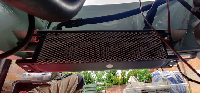 Nieuwe oliekoeler voor de Fiat 850