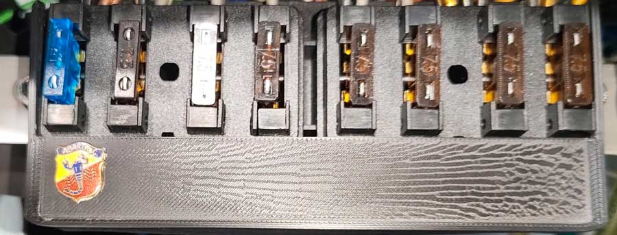 Deksel zekeringkast 850