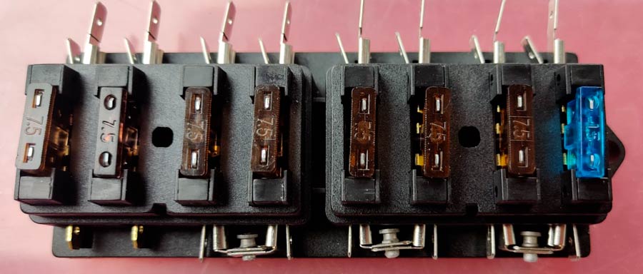 Fiat 850 zekeringkast nieuw