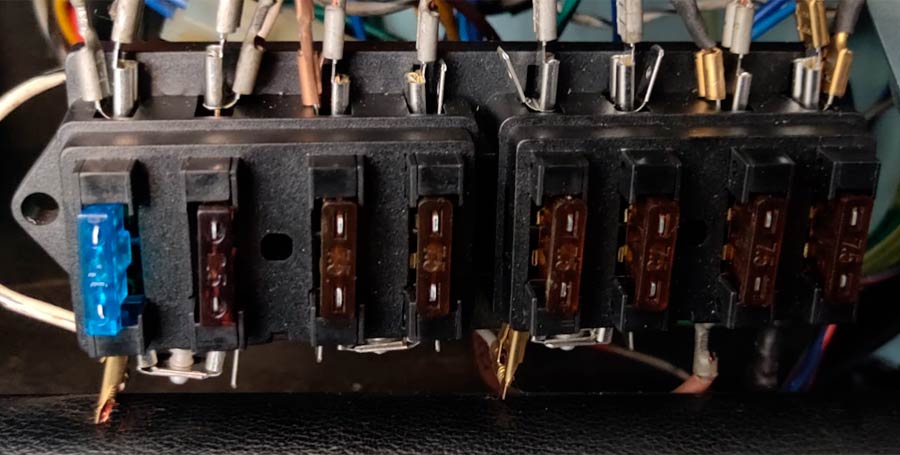 Fiat 850 zekeringkast nieuw