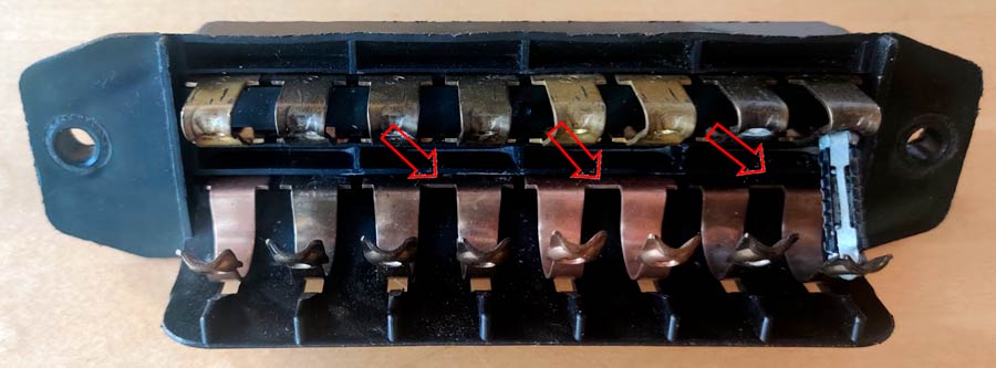 Fiat 850 zekeringkast origineel