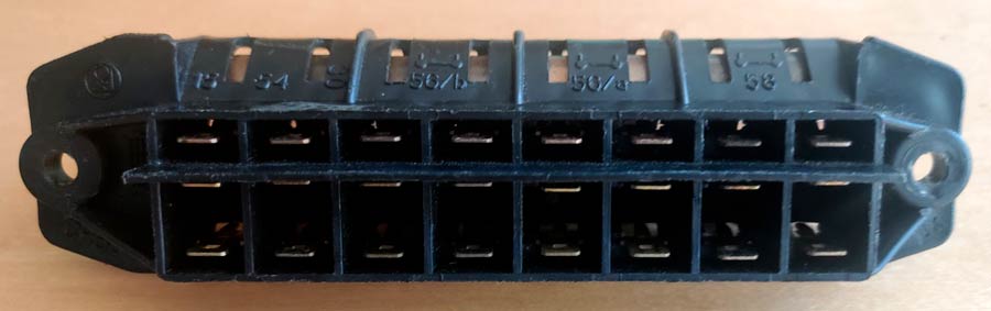 Fiat 850 zekeringkast origineel