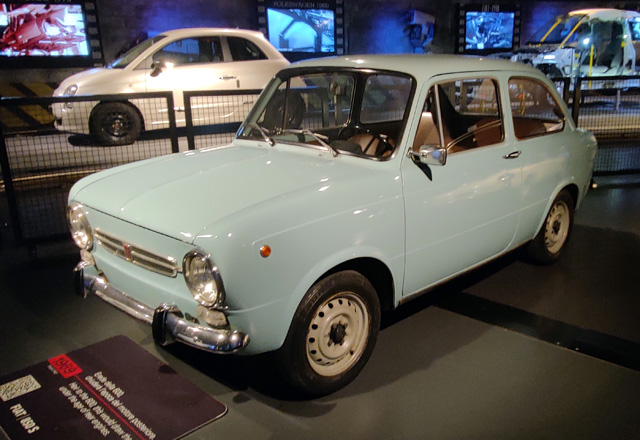 Fiat 850 in MAuto Turijn Fiat 850 in MAuto