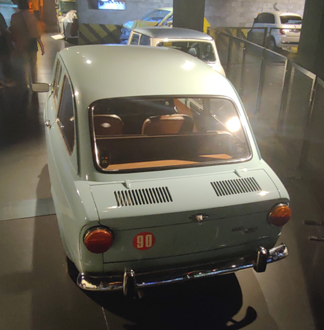 Fiat 850 in MAuto Turijn Fiat 850 in MAuto