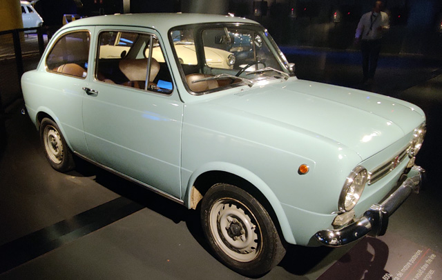 Fiat 850 in MAuto Turijn Fiat 850 in MAuto