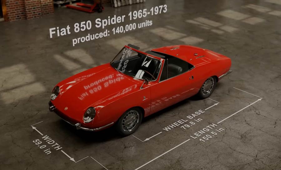 Razzofab Fiat 850 Spider