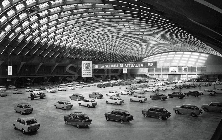 Fiat 850 introductie 1964 Turijn