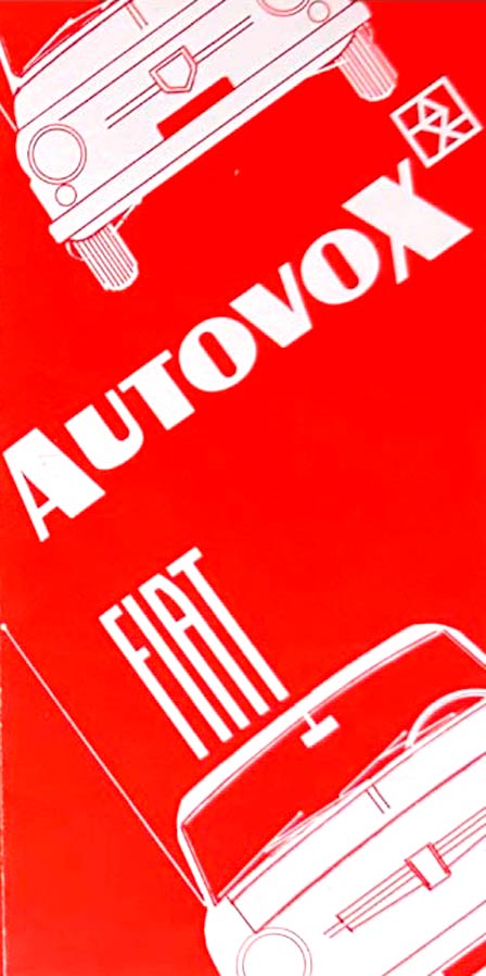 Reclame Autovox Fiat 850