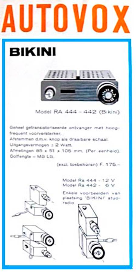 Reclame Autovox Fiat 850